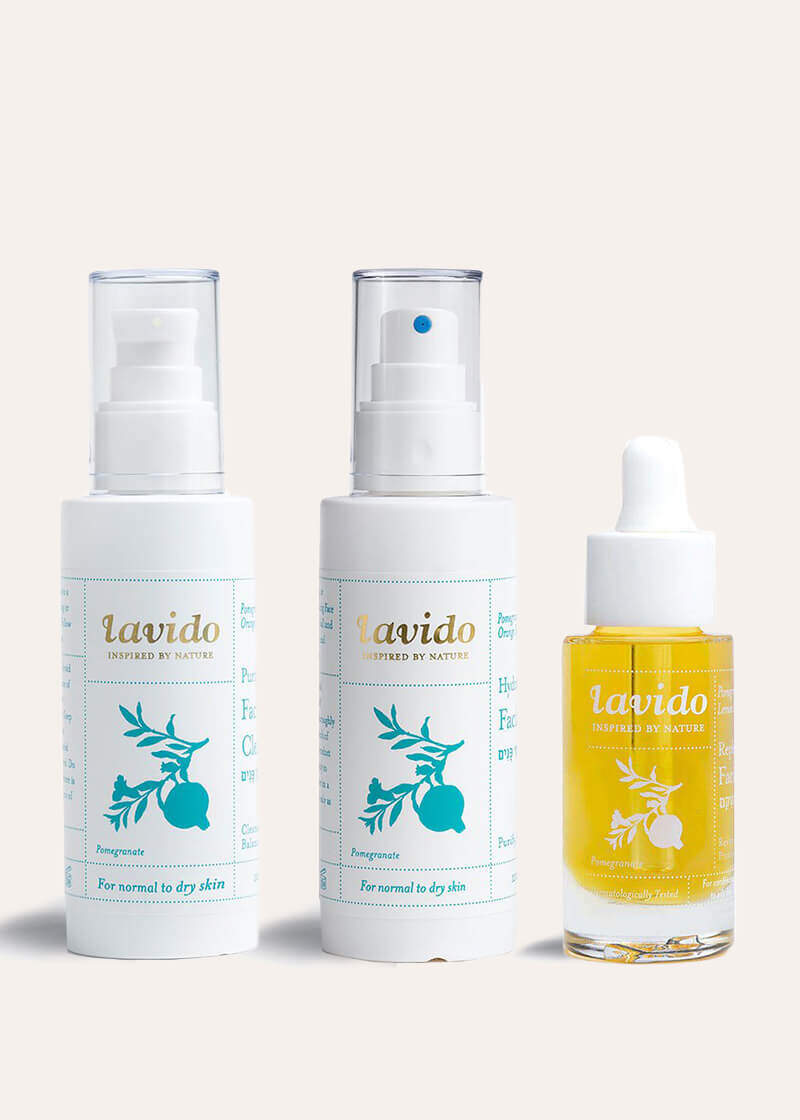 Lavido Hydrating Trio Facial Care Set